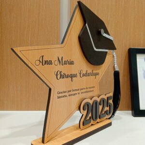 Recordatorio Estrella de Graduación 🎓✨